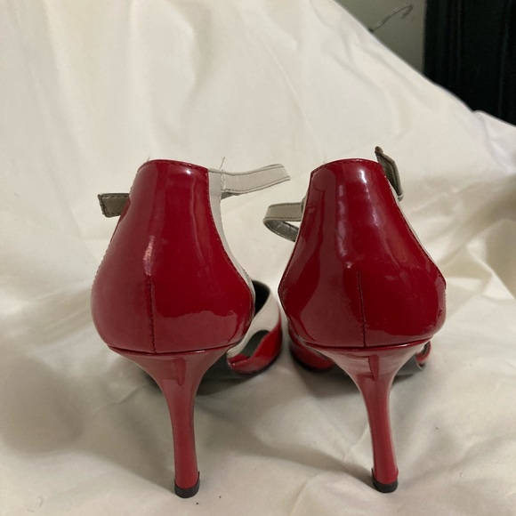 BANDOLINO Leather Ankle Wrap Pumps NWOT - Picture 7 of 8